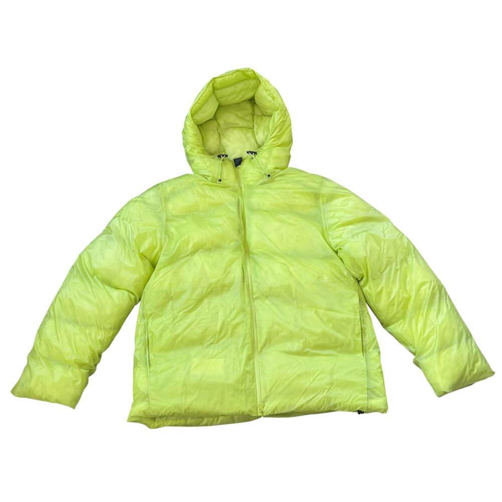 NEW Rains Kevo Puffer Jacket Acid Green